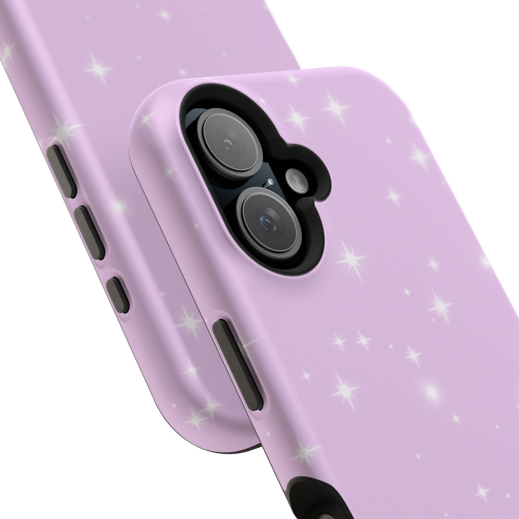 Sparkling Lilac Impact MagSafe Phone Case