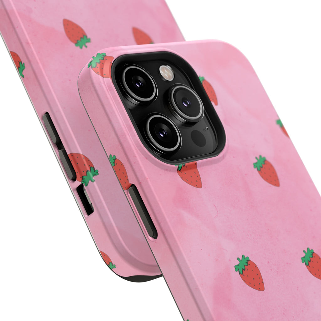 Strawberry Street MagSafe Impact-Resistant Phone Case