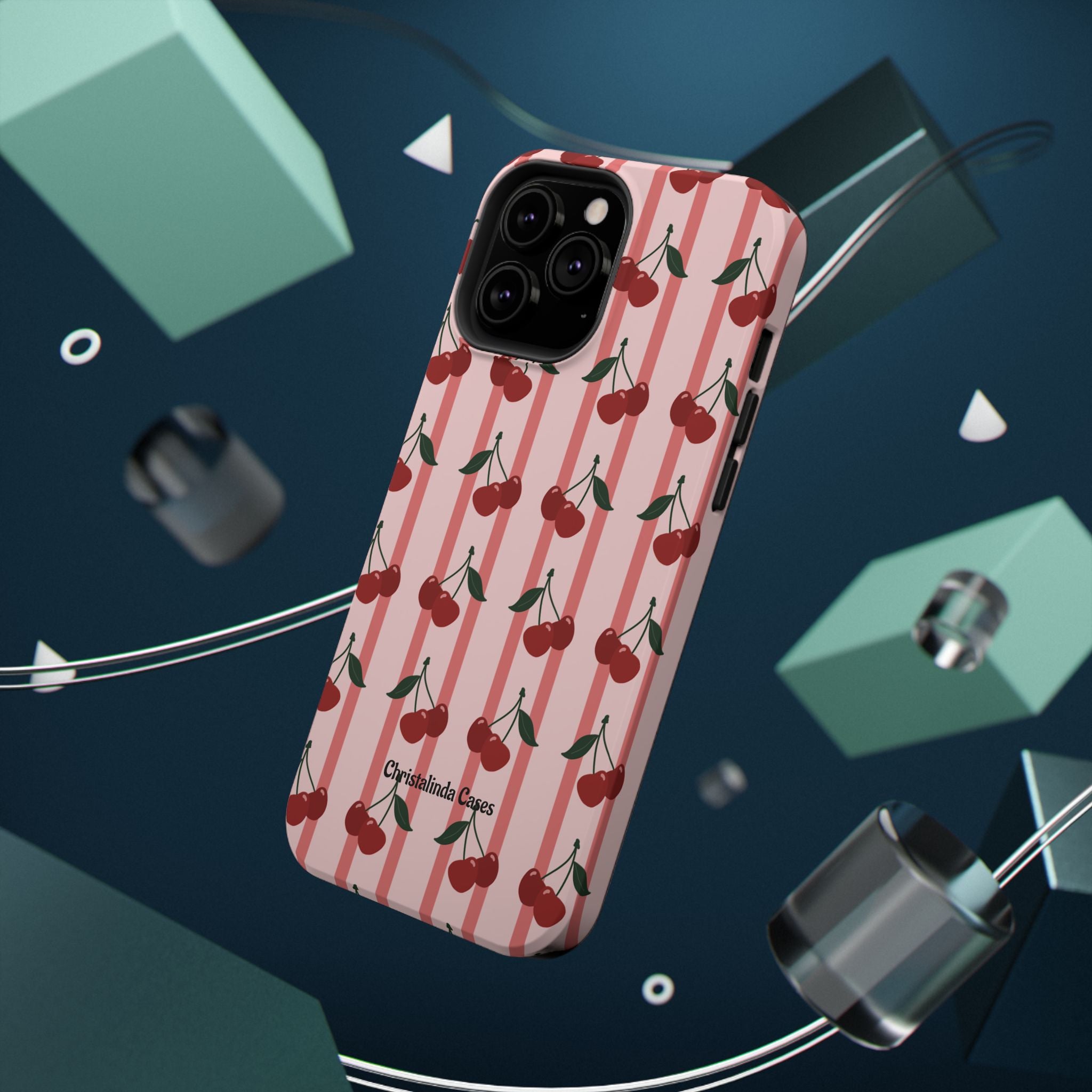 Cherry Kiss MagSafe Impact-Resistant Case