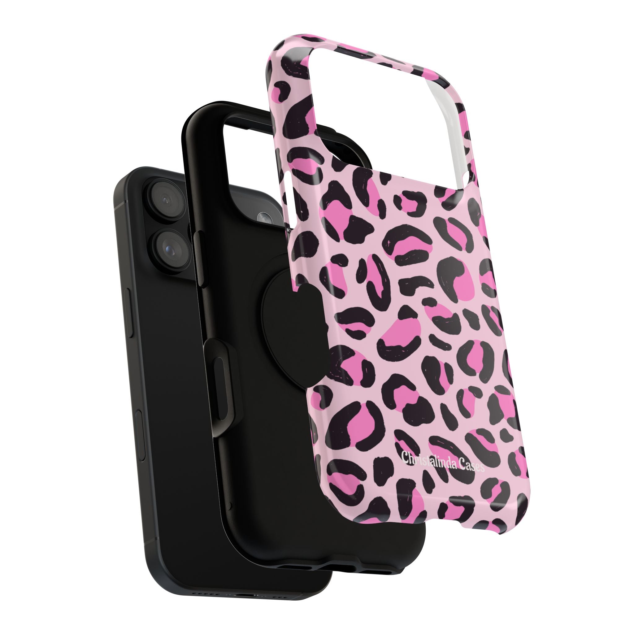 Pink Safari Impact-Resistant MagSafe Phone Case