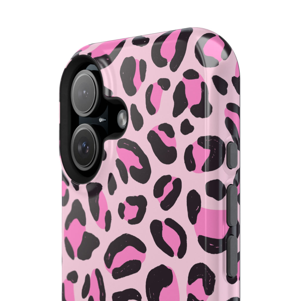 Pink Safari Impact-Resistant MagSafe Phone Case
