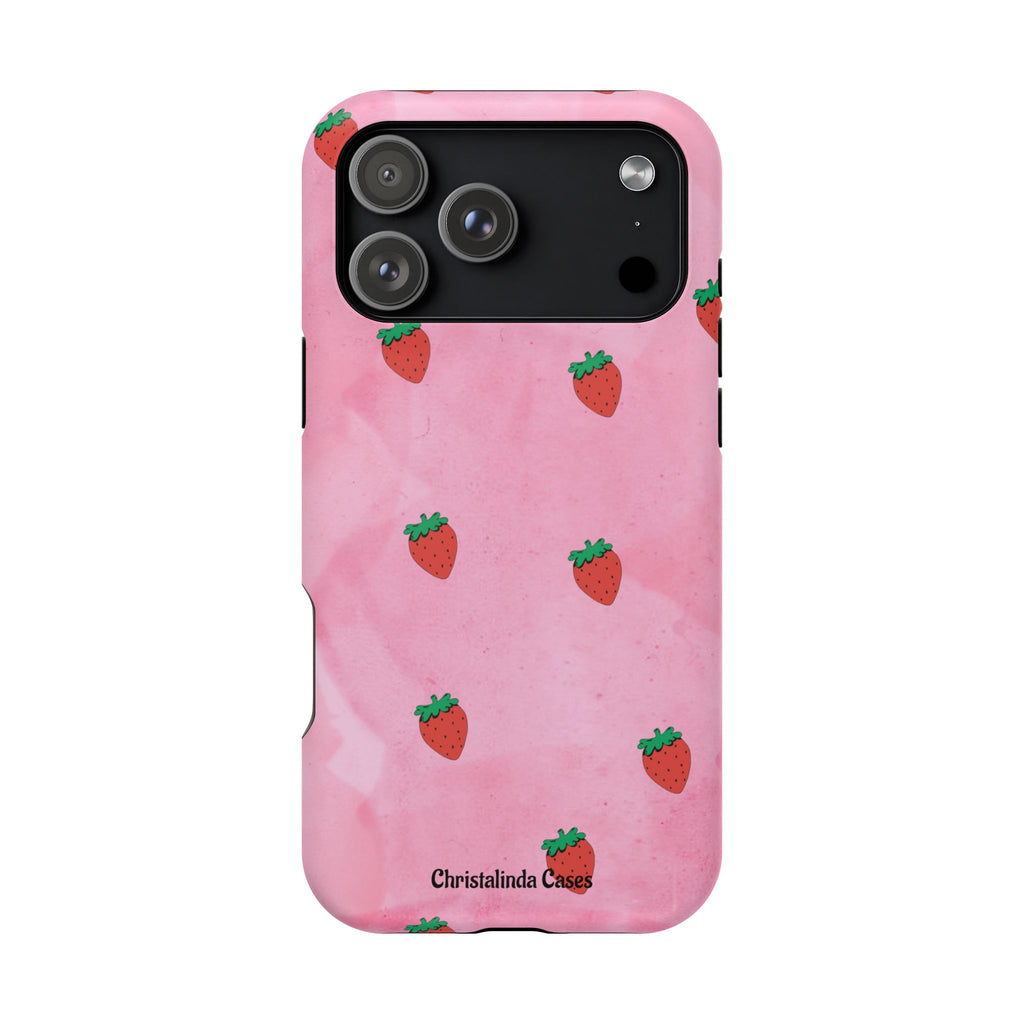 Strawberry Street MagSafe Impact-Resistant Phone Case