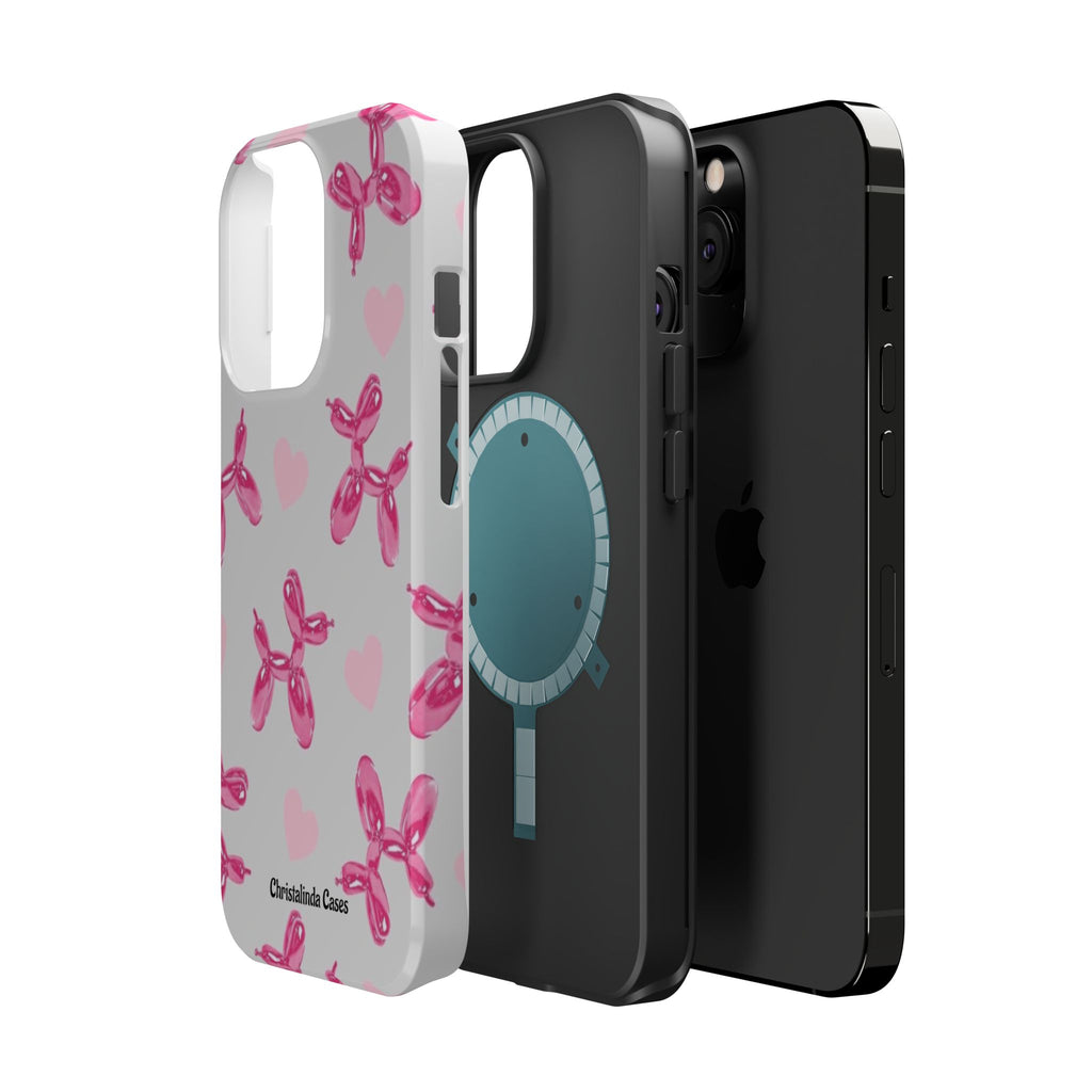 Balloon Charm Impact-Resistant MagSafe phone case