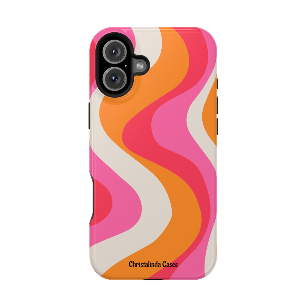 Sunset Sorbet Impact-Resistant MagSafe Phone Case