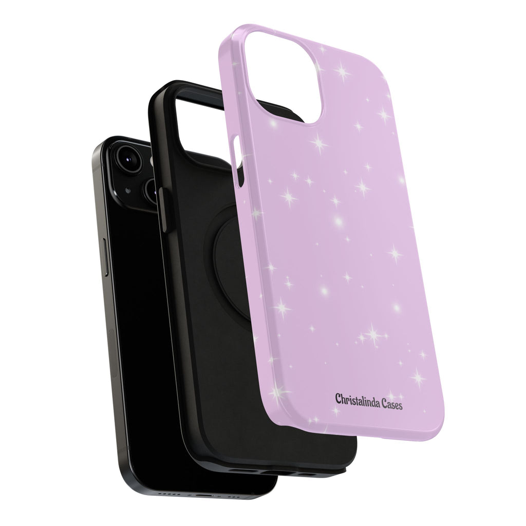 Sparkling Lilac Impact MagSafe Phone Case