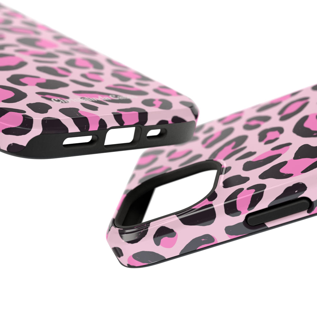 Pink Safari Impact-Resistant MagSafe Phone Case