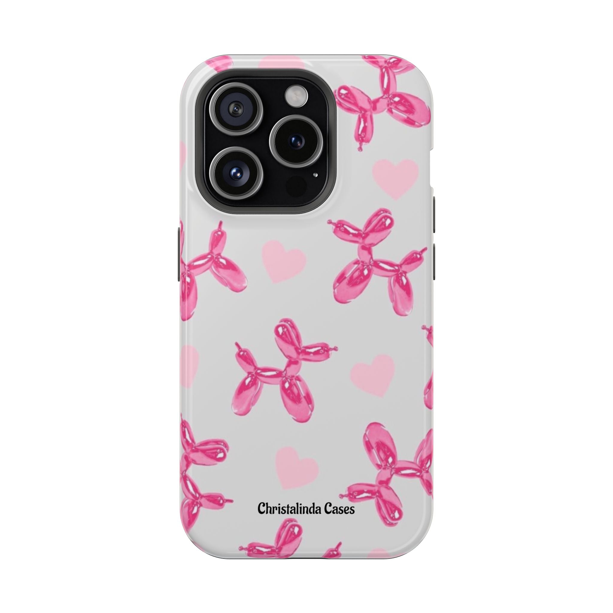 Balloon Charm Impact-Resistant MagSafe phone case