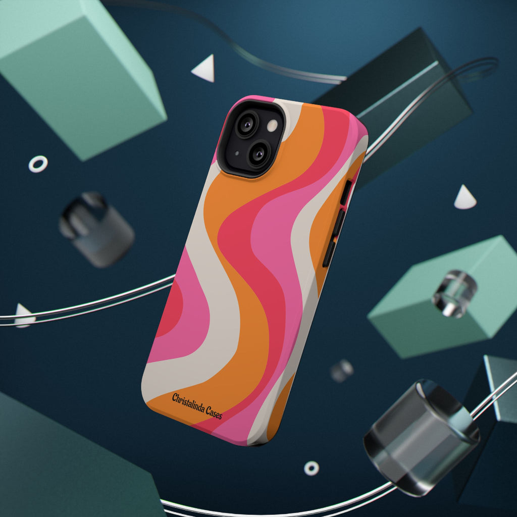 Sunset Sorbet Impact-Resistant MagSafe Phone Case