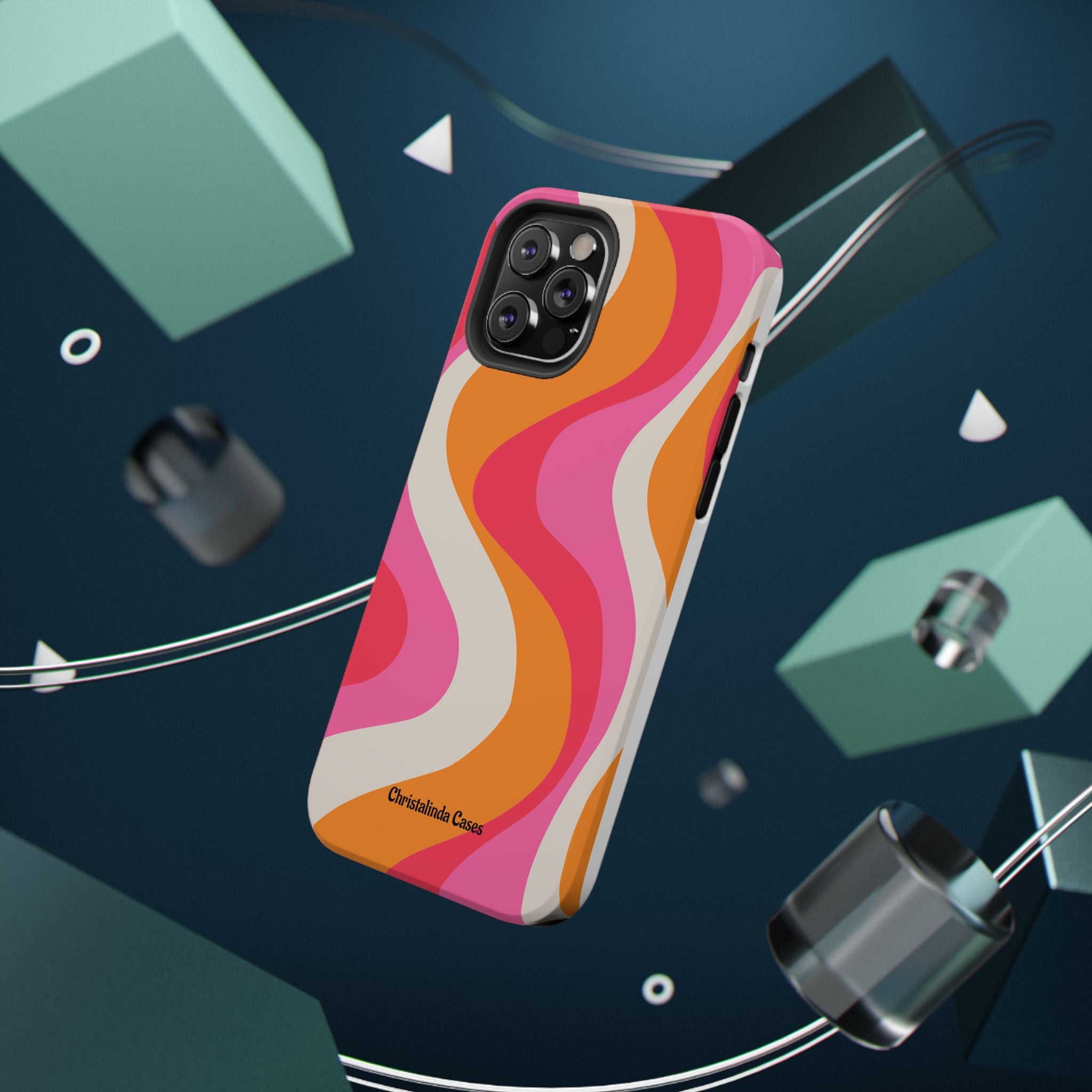Sunset Sorbet Impact-Resistant MagSafe Phone Case
