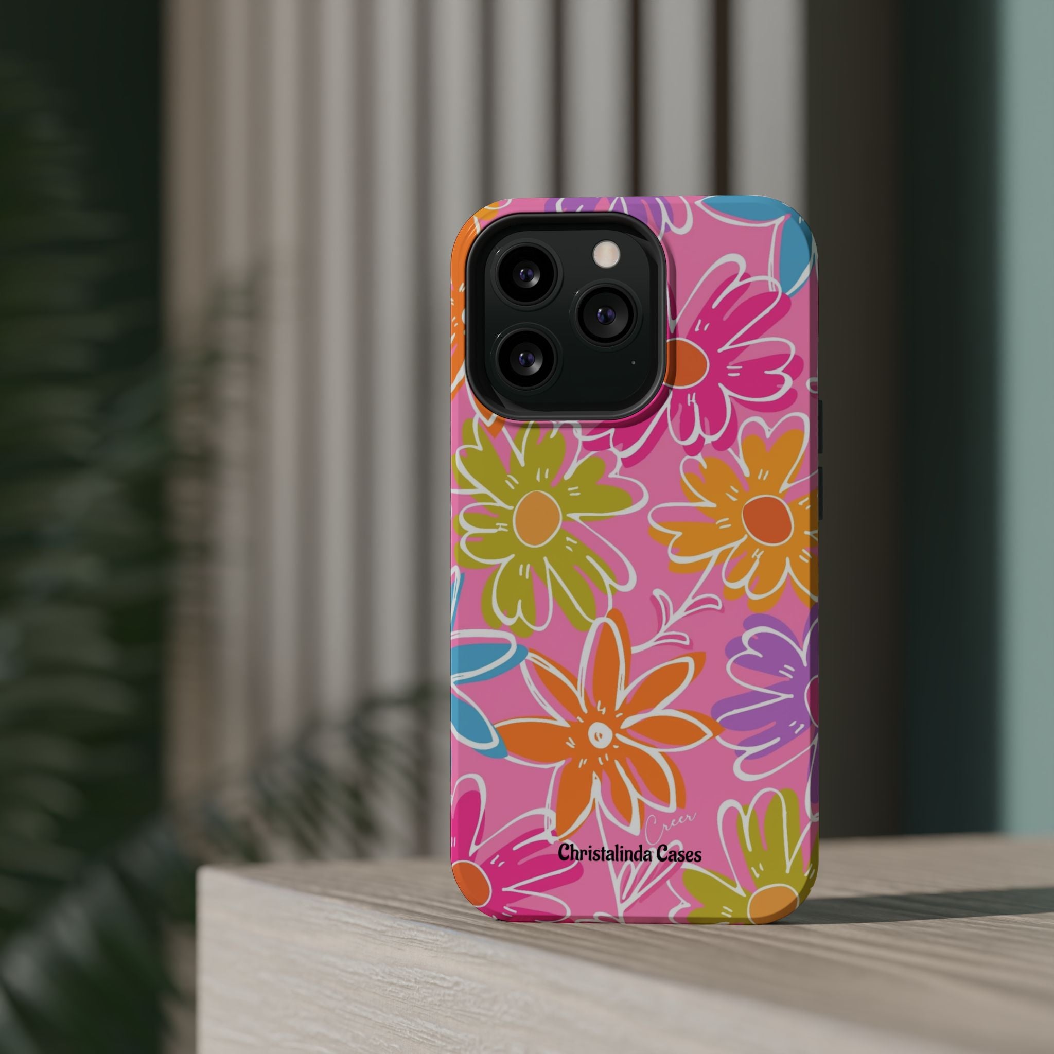 Flower Fiesta Impact-Resistant MagSafePhone Case