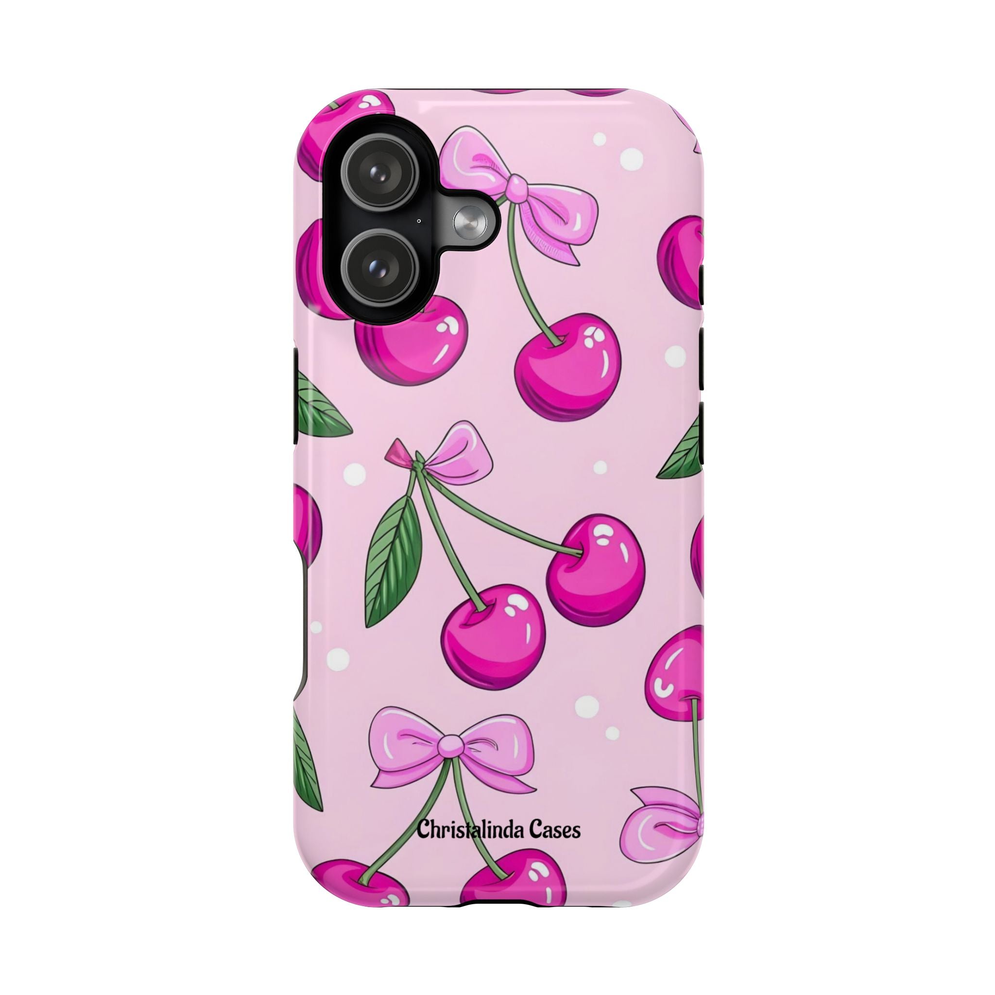 Cherry Cutie Impact-Resistant MagSafe Phone Case