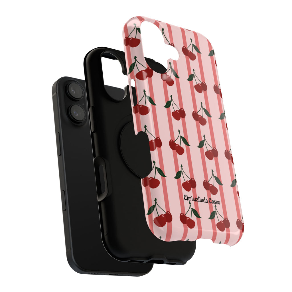 Cherry Kiss MagSafe Impact-Resistant Case