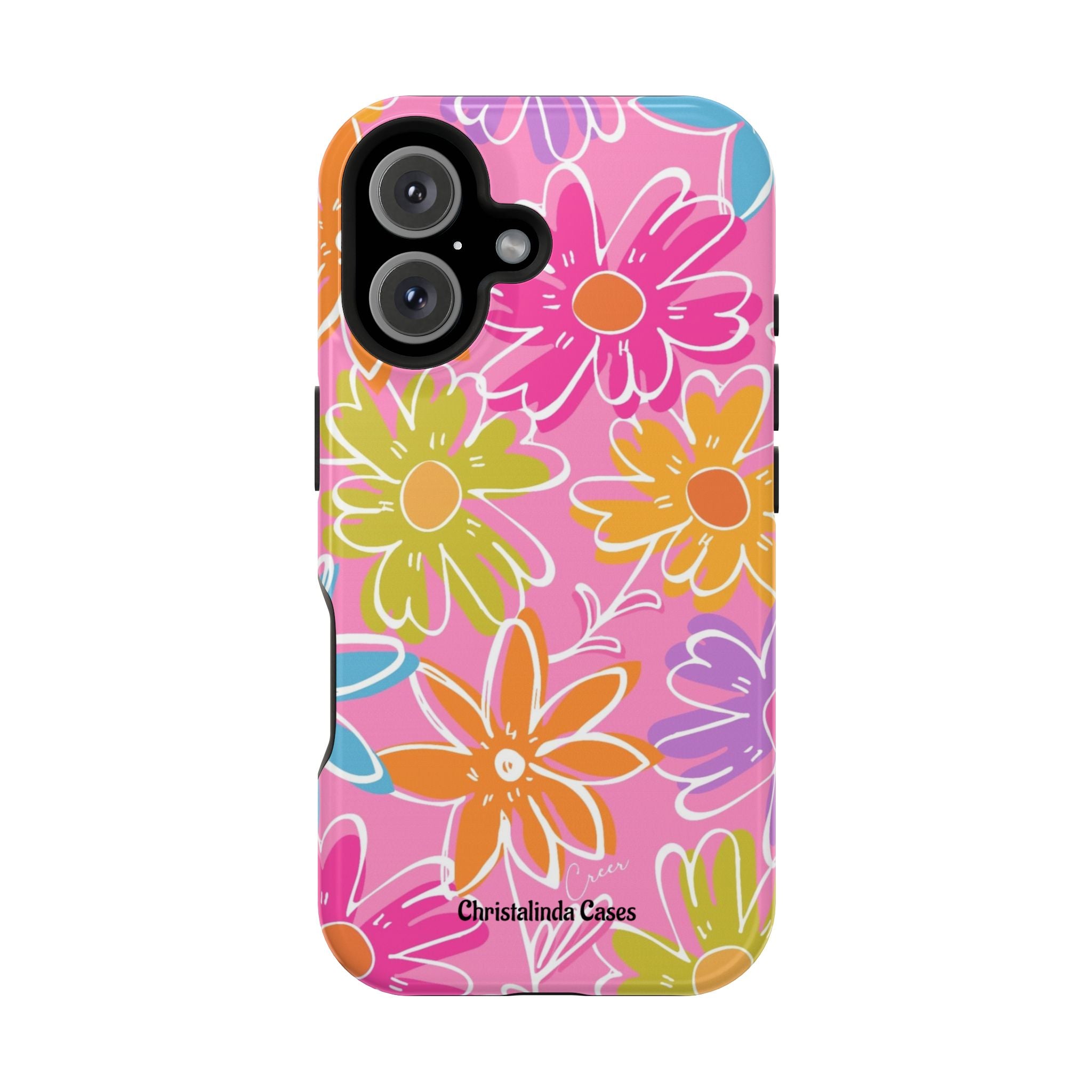 Flower Fiesta Impact-Resistant MagSafePhone Case