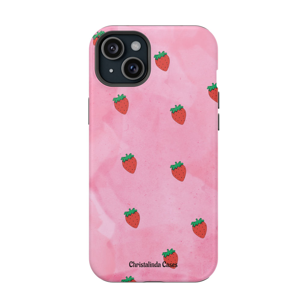 Strawberry Street MagSafe Impact-Resistant Phone Case