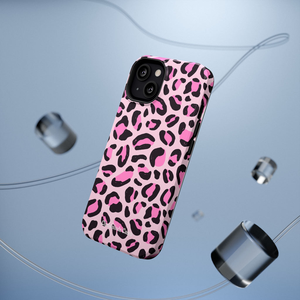 Pink Safari Impact-Resistant MagSafe Phone Case