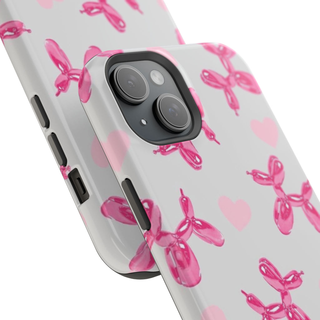 Balloon Charm Impact-Resistant MagSafe phone case