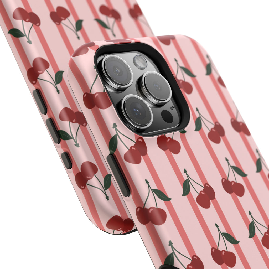 Cherry Kiss MagSafe Impact-Resistant Case