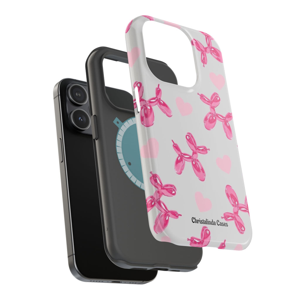 Balloon Charm Impact-Resistant MagSafe phone case