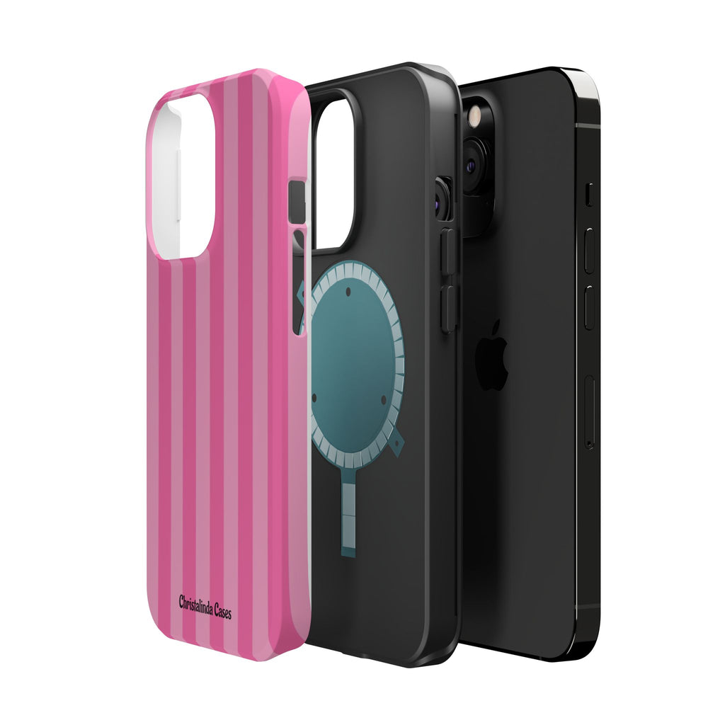 Pretty In Stripes Impact-Resistant MagSafe Phone Case