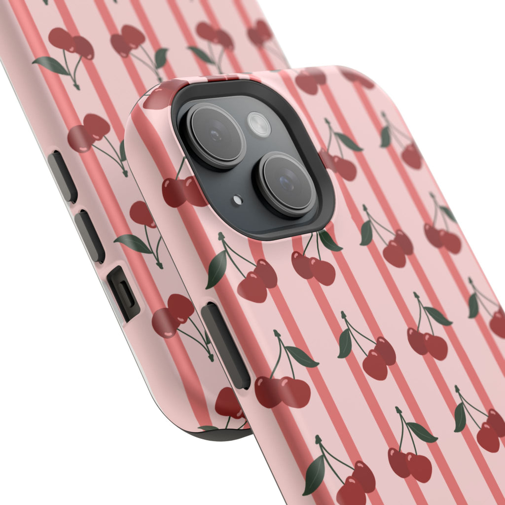 Cherry Kiss MagSafe Impact-Resistant Case
