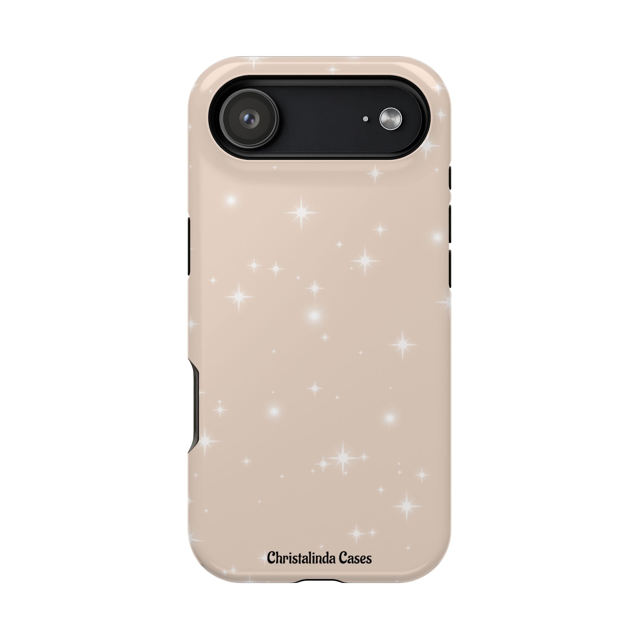 Sparkling Beige Impact-Resistant MagSafe Phone Case