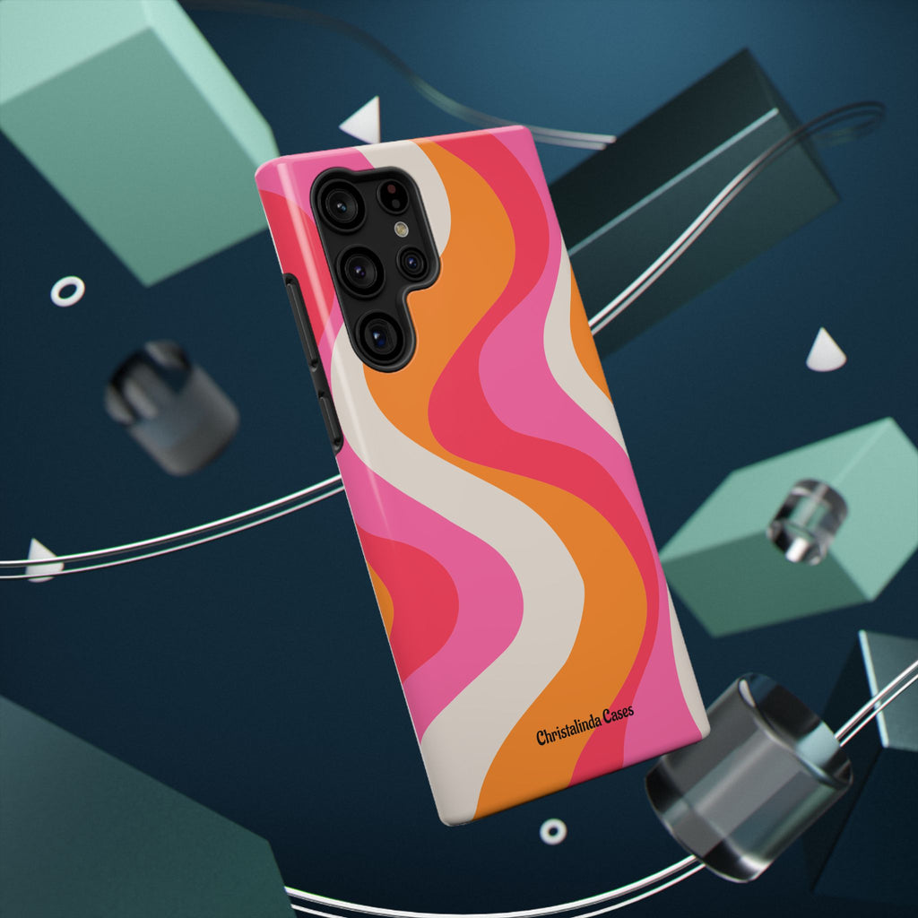 Sunset Sorbet Impact-Resistant MagSafe Phone Case