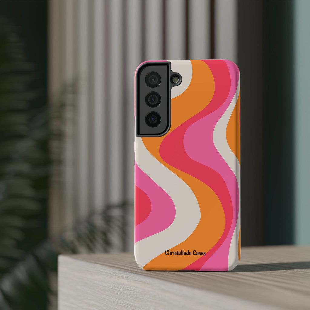 Sunset Sorbet Impact-Resistant MagSafe Phone Case