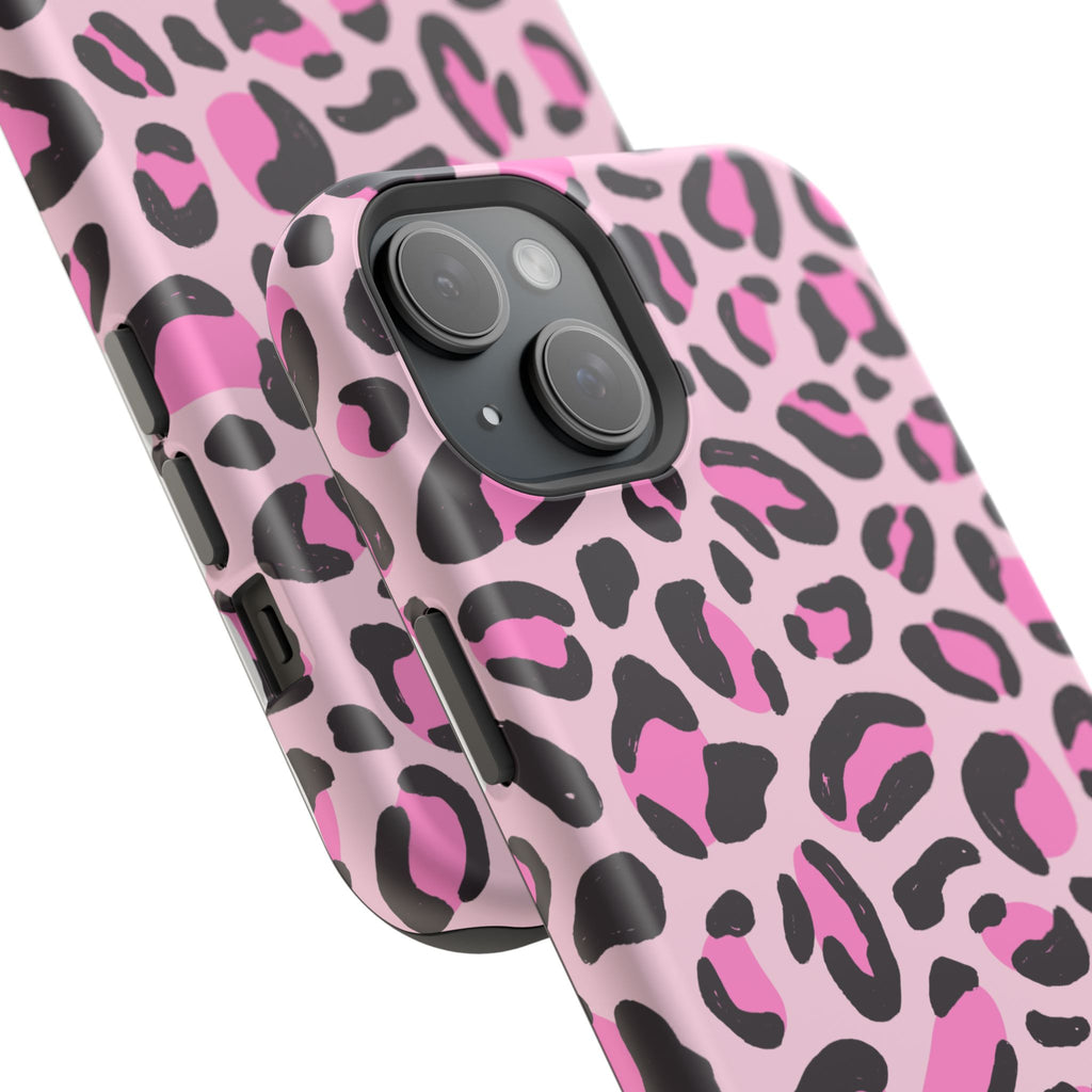 Pink Safari Impact-Resistant MagSafe Phone Case