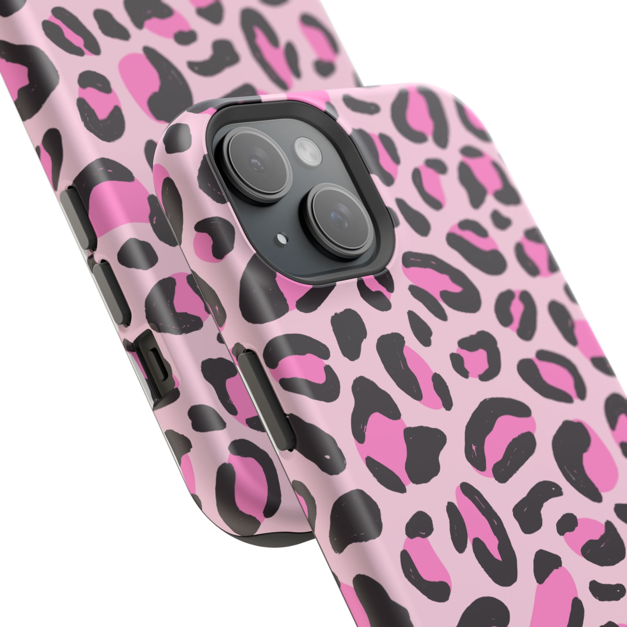 Pink Safari Impact-Resistant MagSafe Phone Case
