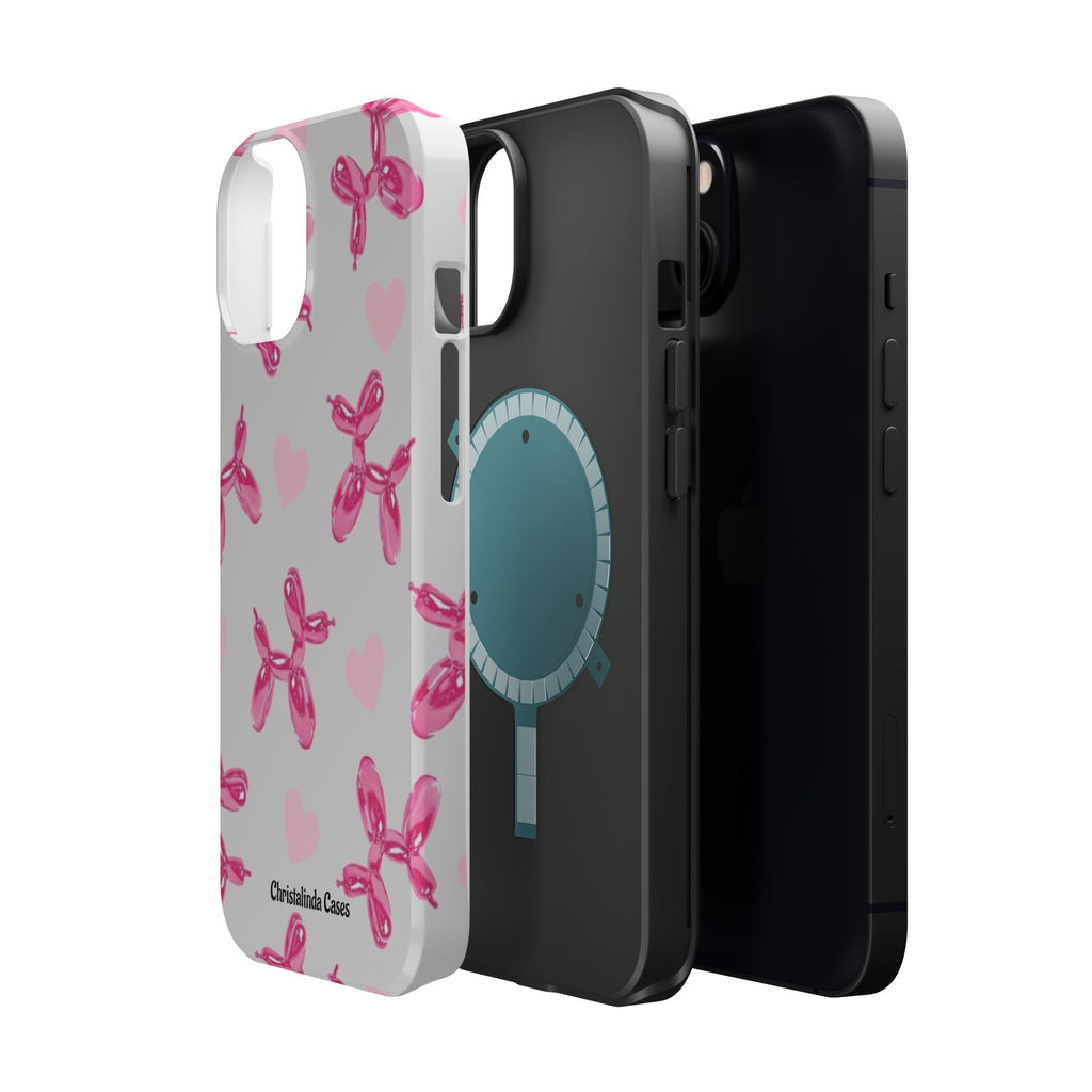 Balloon Charm Impact-Resistant MagSafe phone case