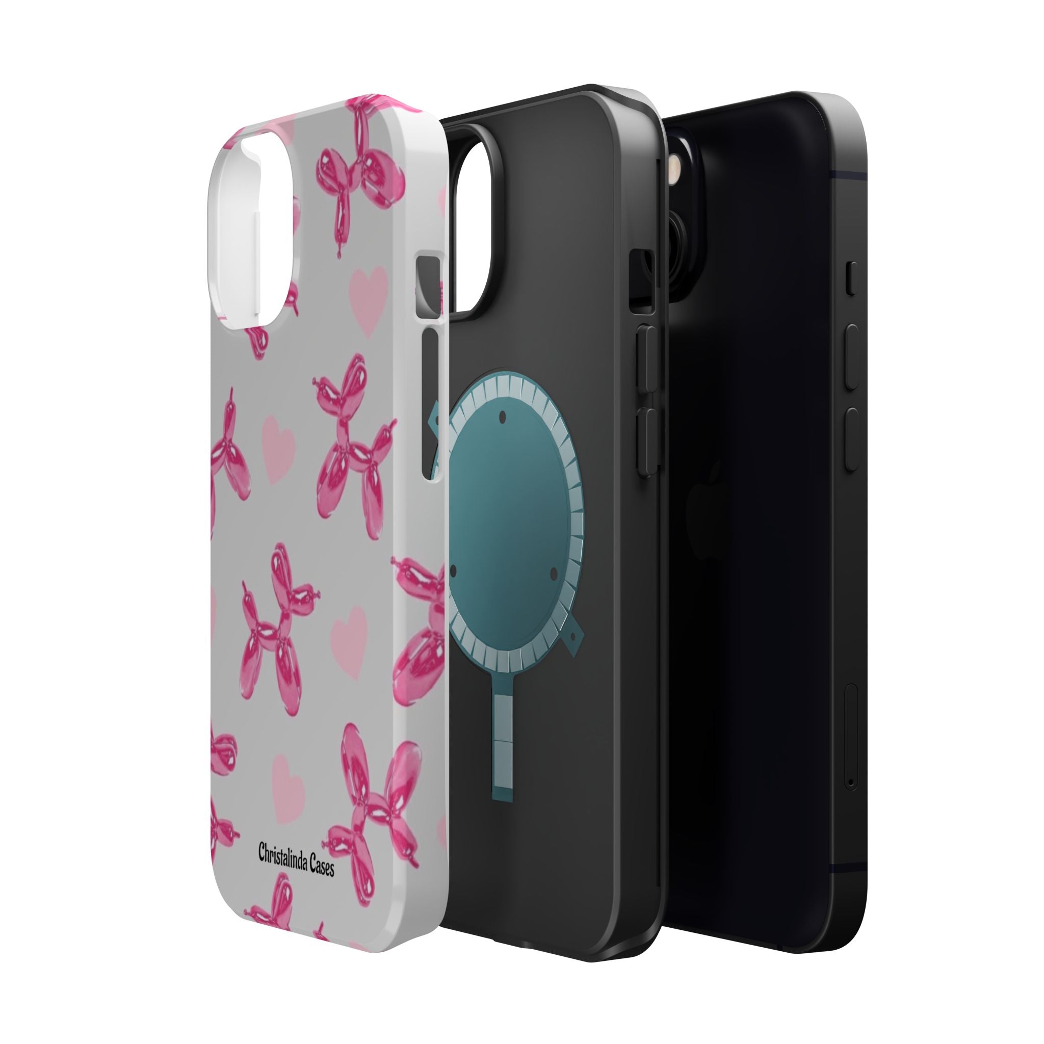 Balloon Charm Impact-Resistant MagSafe phone case