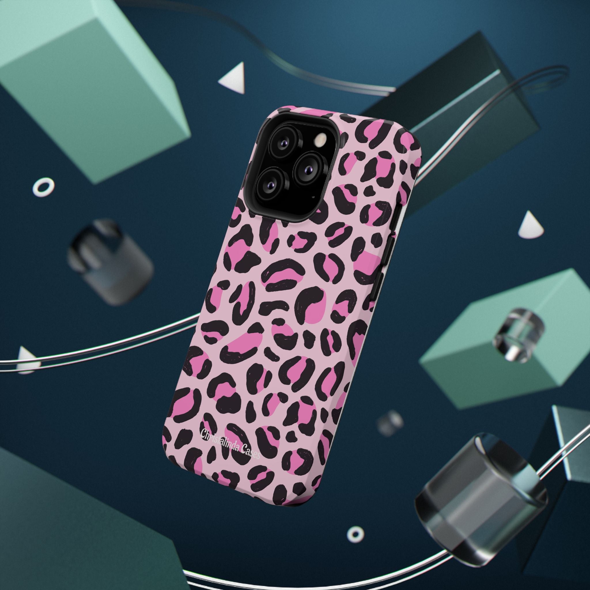Pink Safari Impact-Resistant MagSafe Phone Case