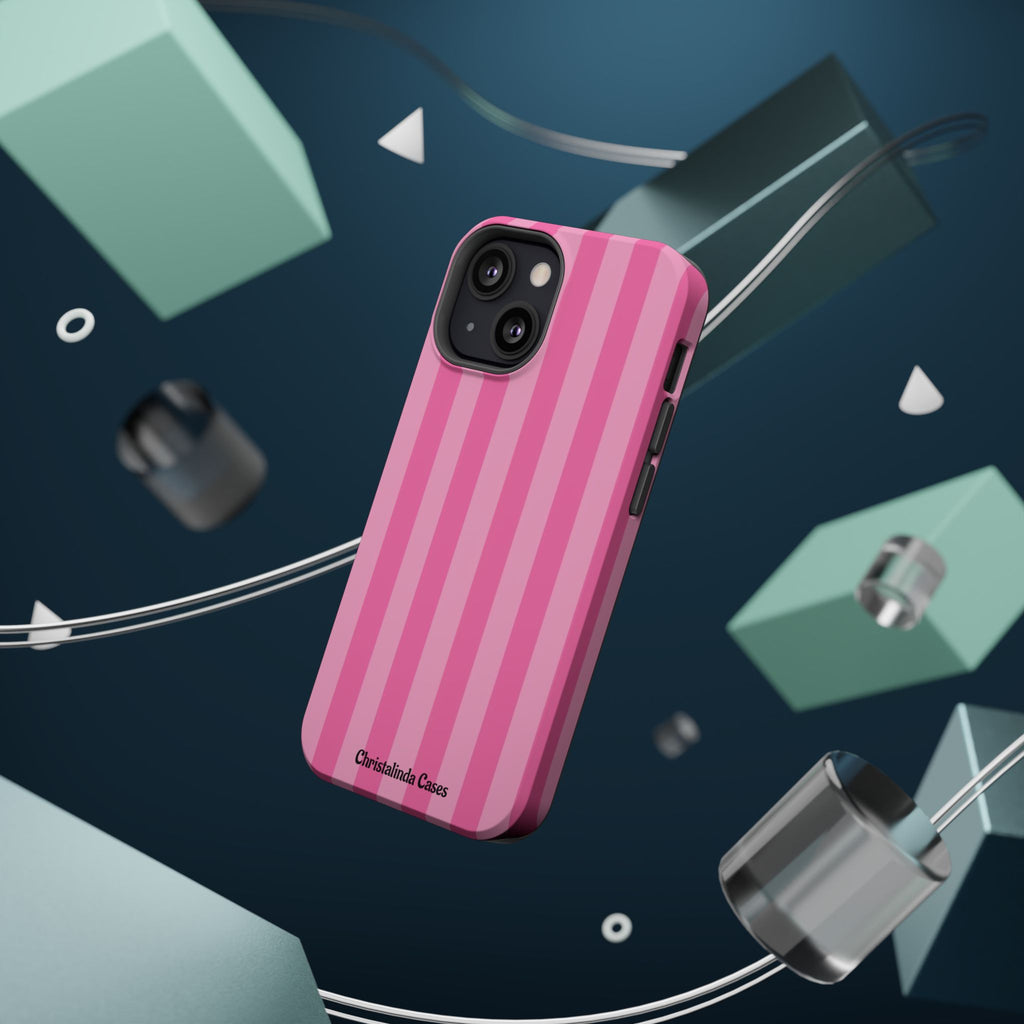 Pretty In Stripes Impact-Resistant MagSafe Phone Case