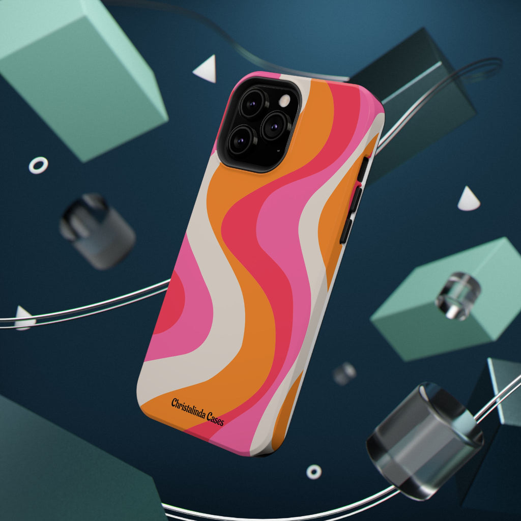 Sunset Sorbet Impact-Resistant MagSafe Phone Case