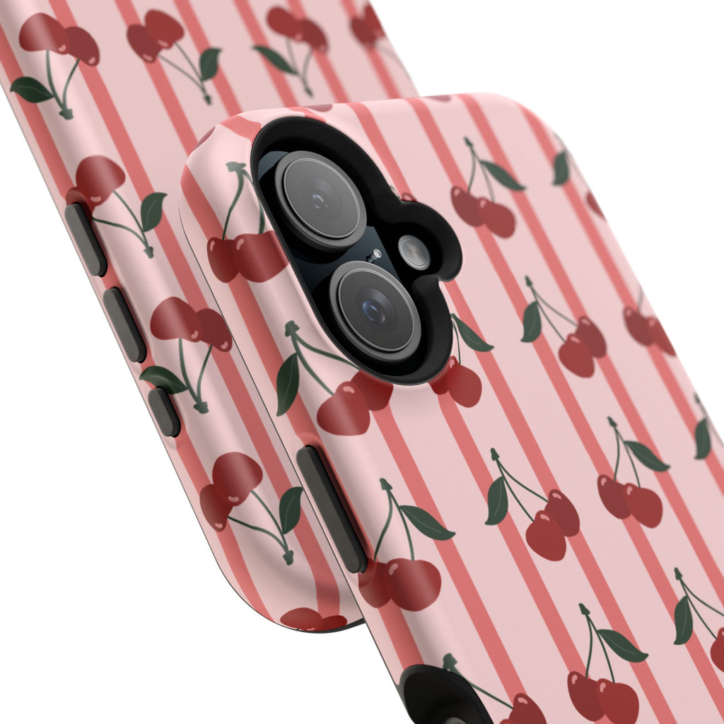 Cherry Kiss MagSafe Impact-Resistant Case
