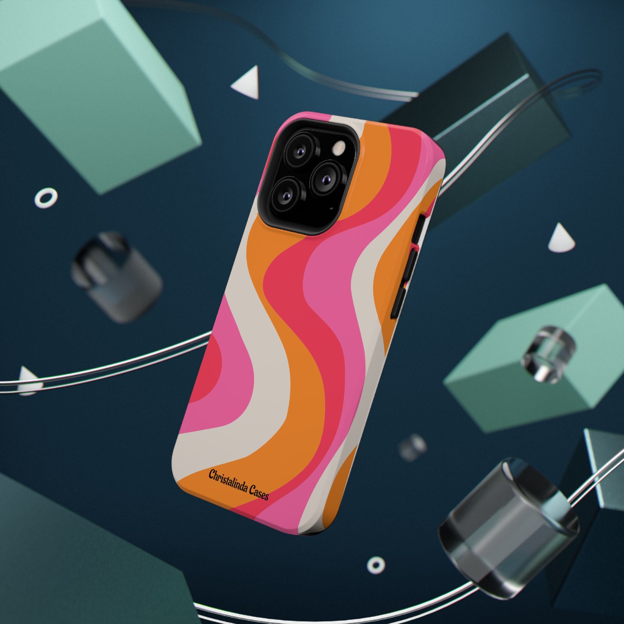 Sunset Sorbet Impact-Resistant MagSafe Phone Case