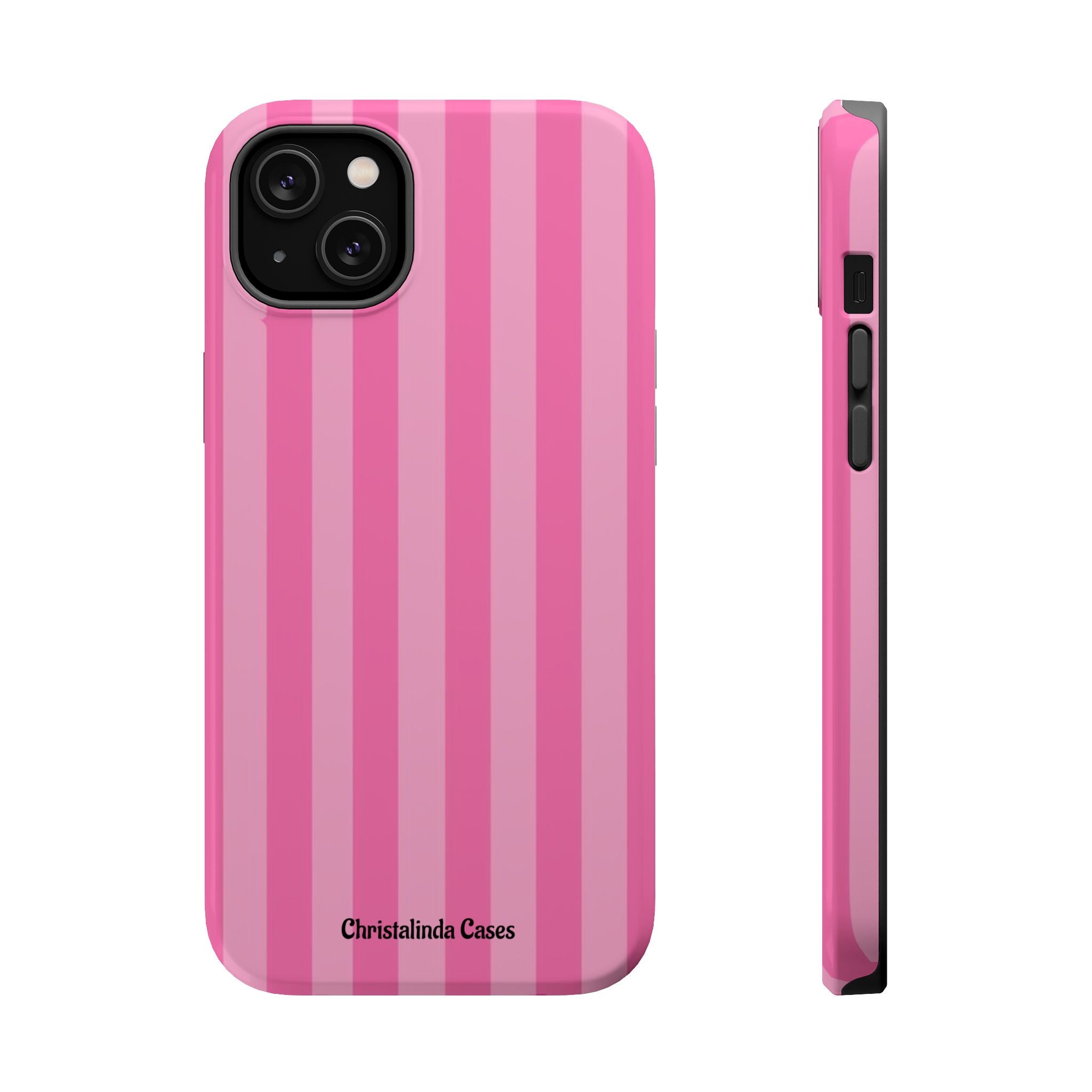 Pretty In Stripes Impact-Resistant MagSafe Phone Case