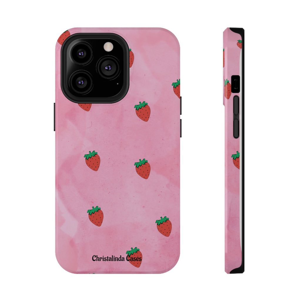 Strawberry Street MagSafe Impact-Resistant Phone Case