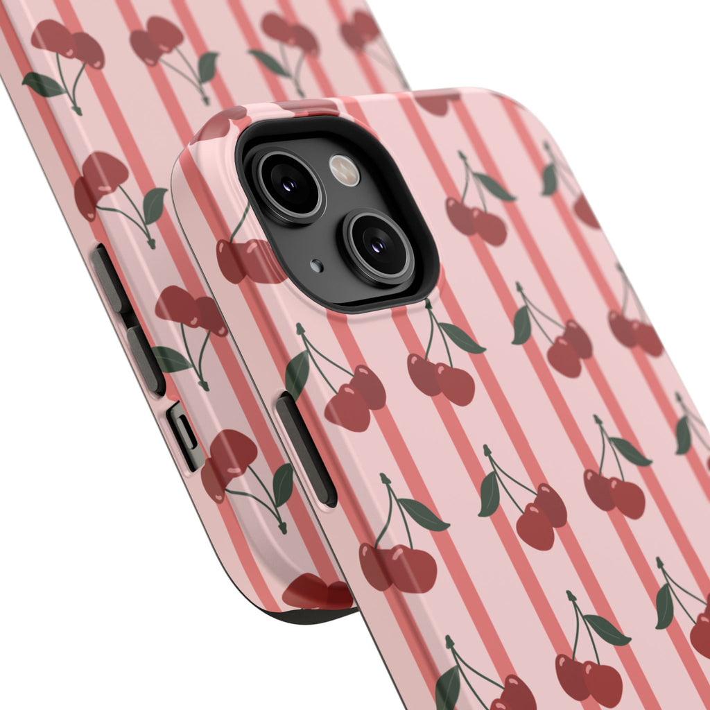 Cherry Kiss MagSafe Impact-Resistant Case