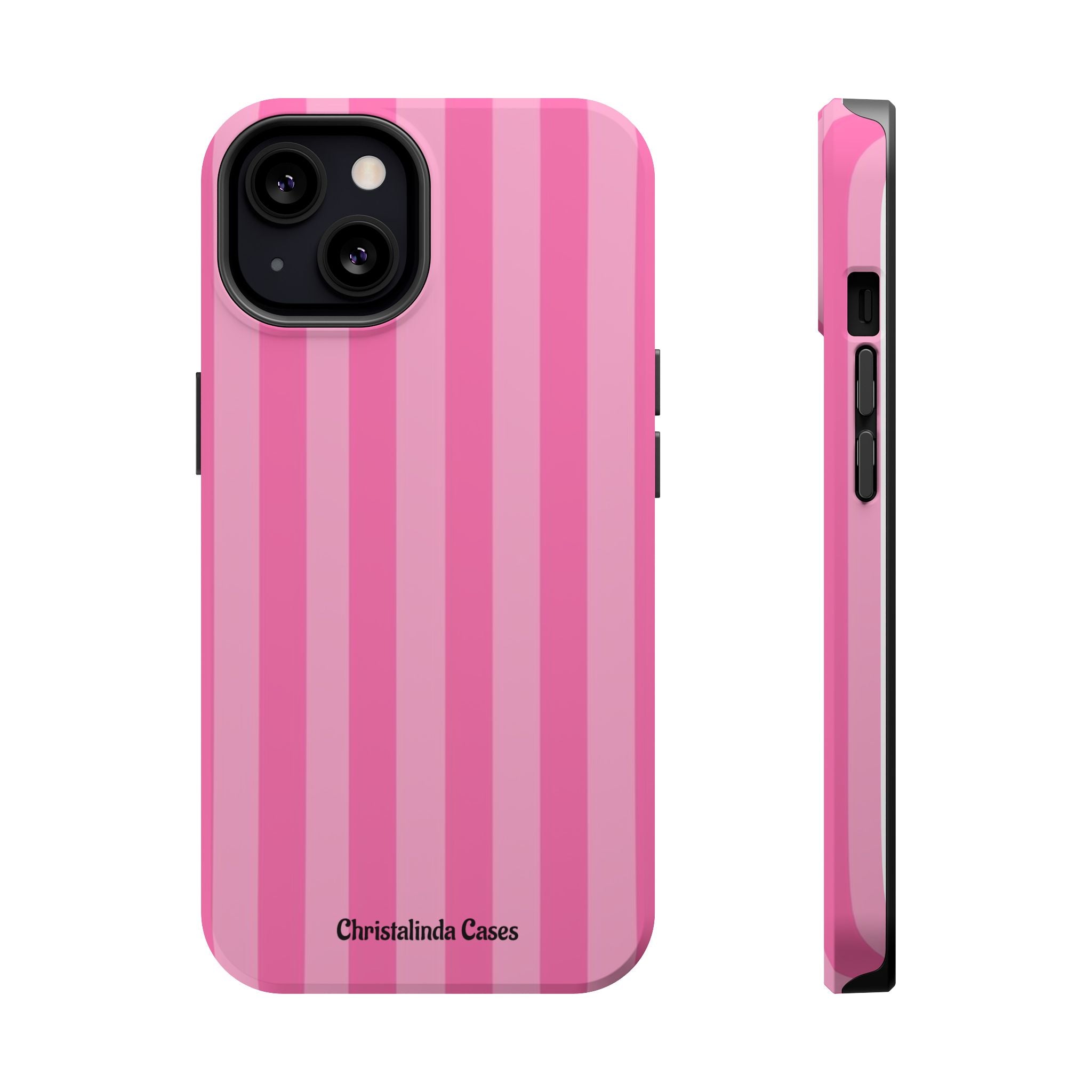 Pretty In Stripes Impact-Resistant MagSafe Phone Case
