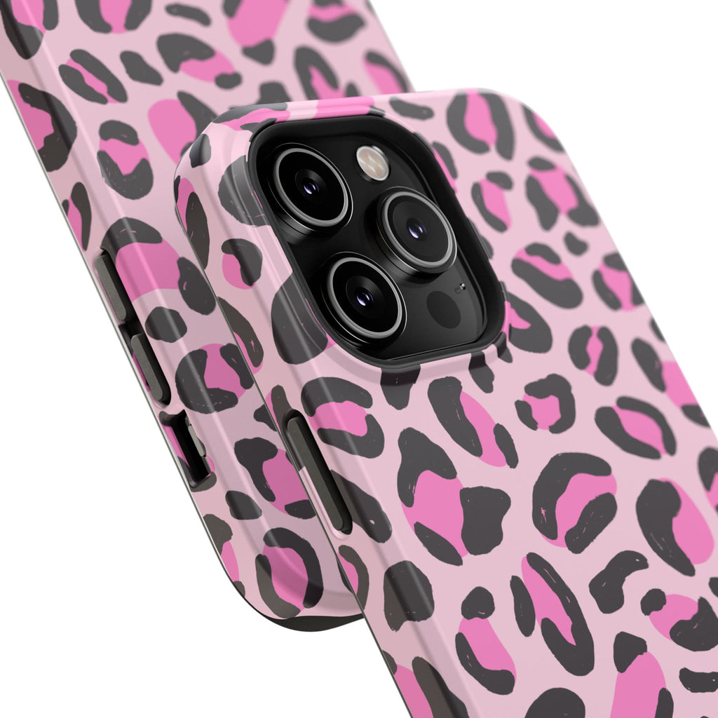 Pink Safari Impact-Resistant MagSafe Phone Case
