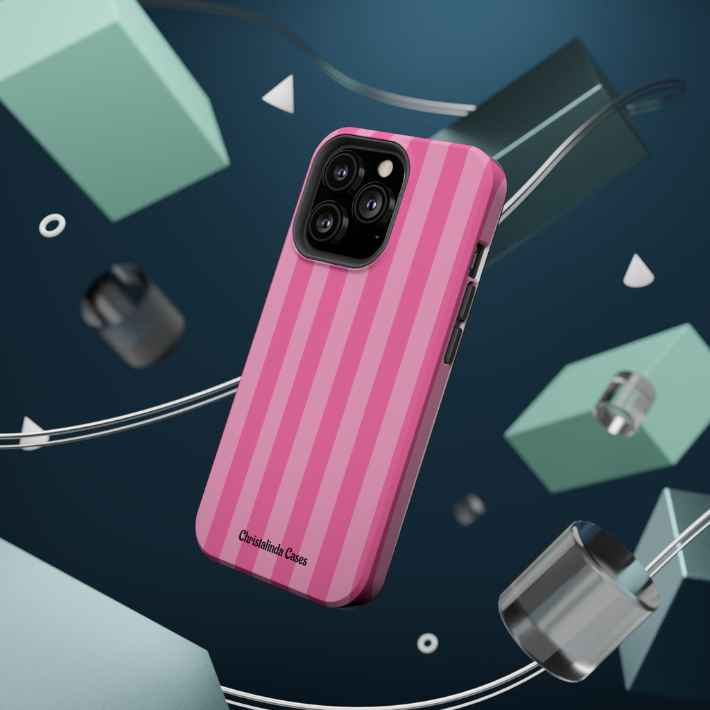 Pretty In Stripes Impact-Resistant MagSafe Phone Case