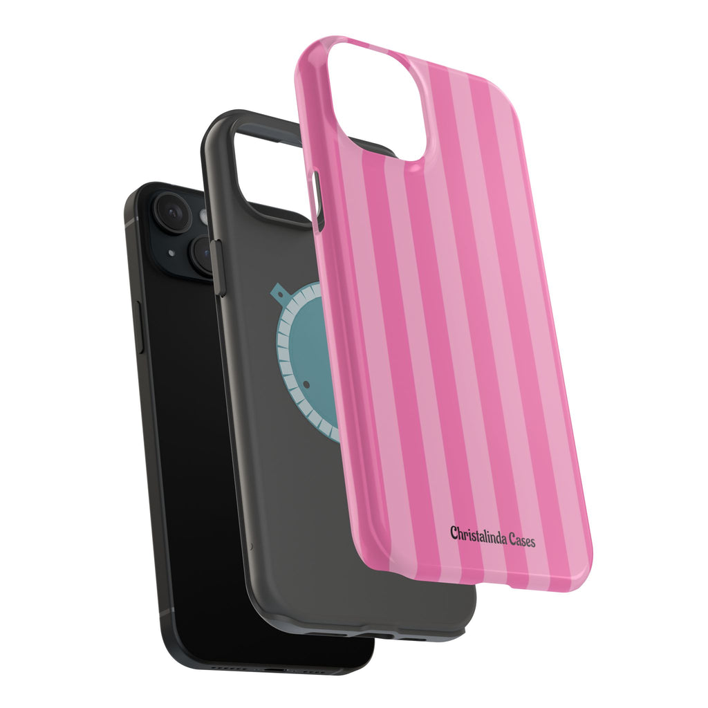 Pretty In Stripes Impact-Resistant MagSafe Phone Case