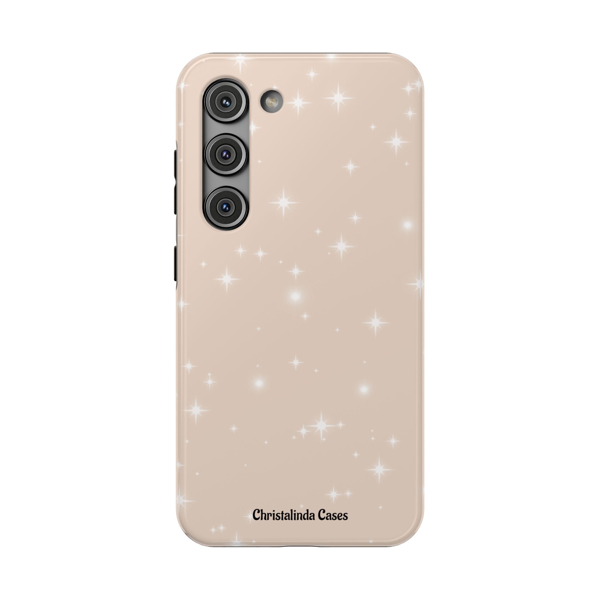 Sparkling Beige Impact-Resistant MagSafe Phone Case