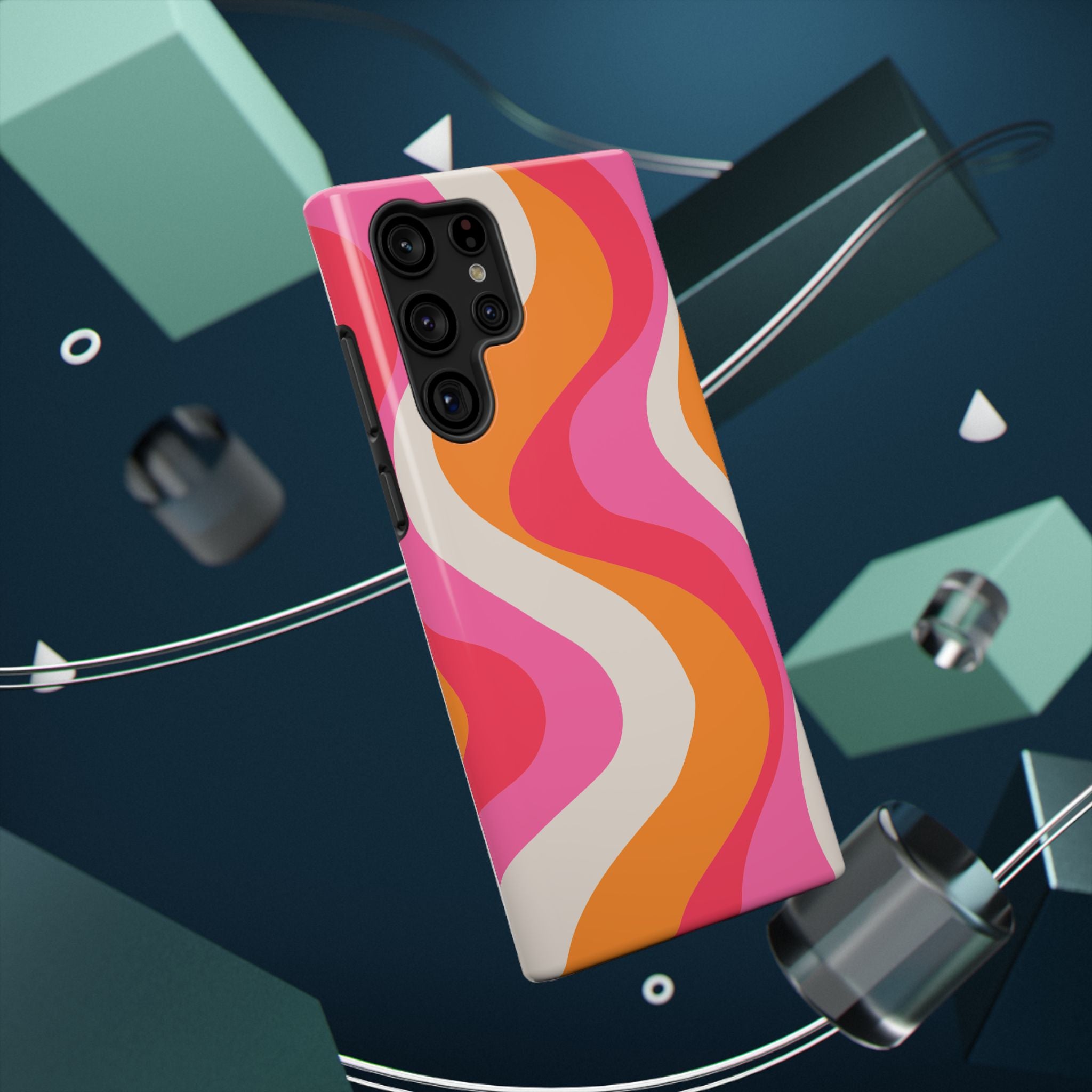 Sunset Sorbet Impact-Resistant MagSafe Phone Case