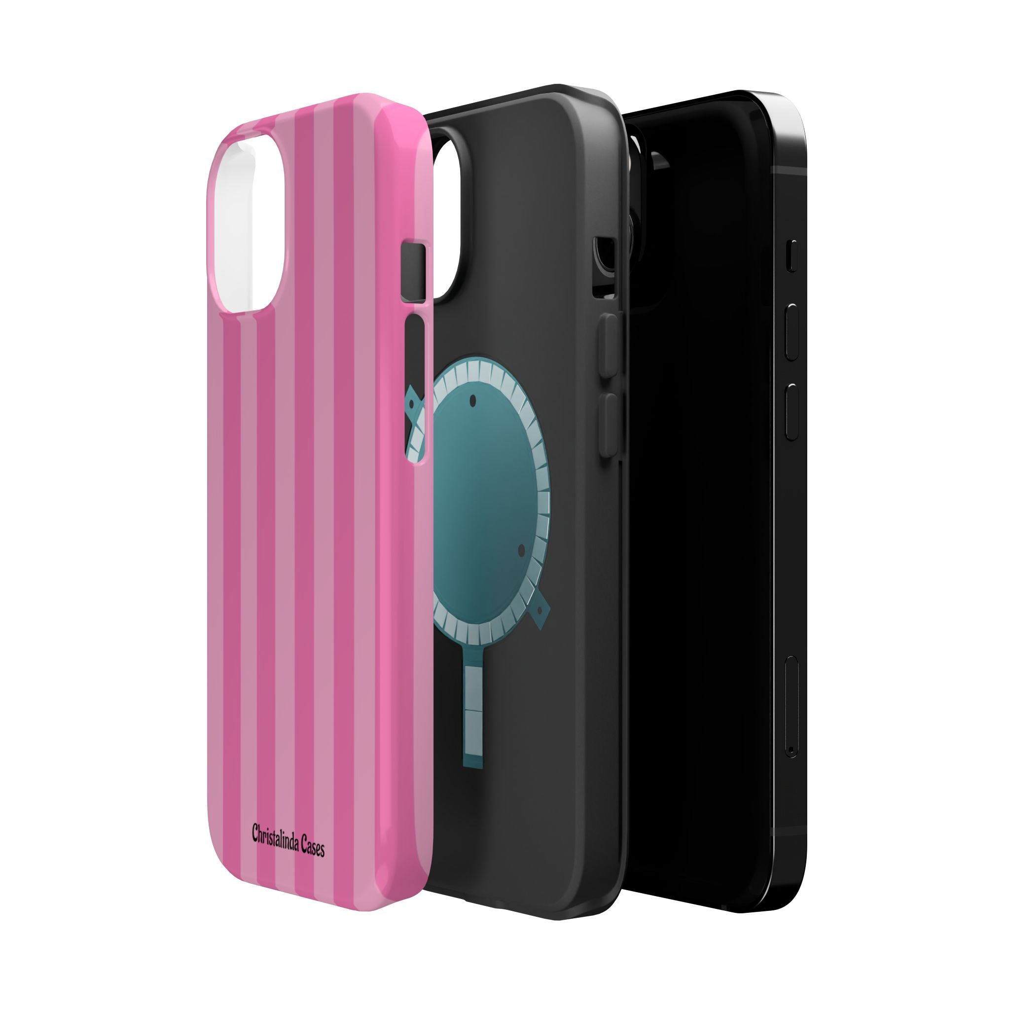 Pretty In Stripes Impact-Resistant MagSafe Phone Case