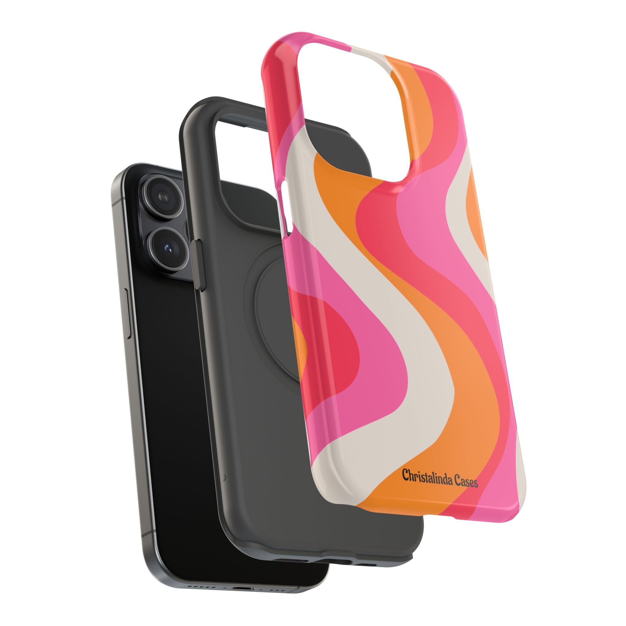 Sunset Sorbet Impact-Resistant MagSafe Phone Case