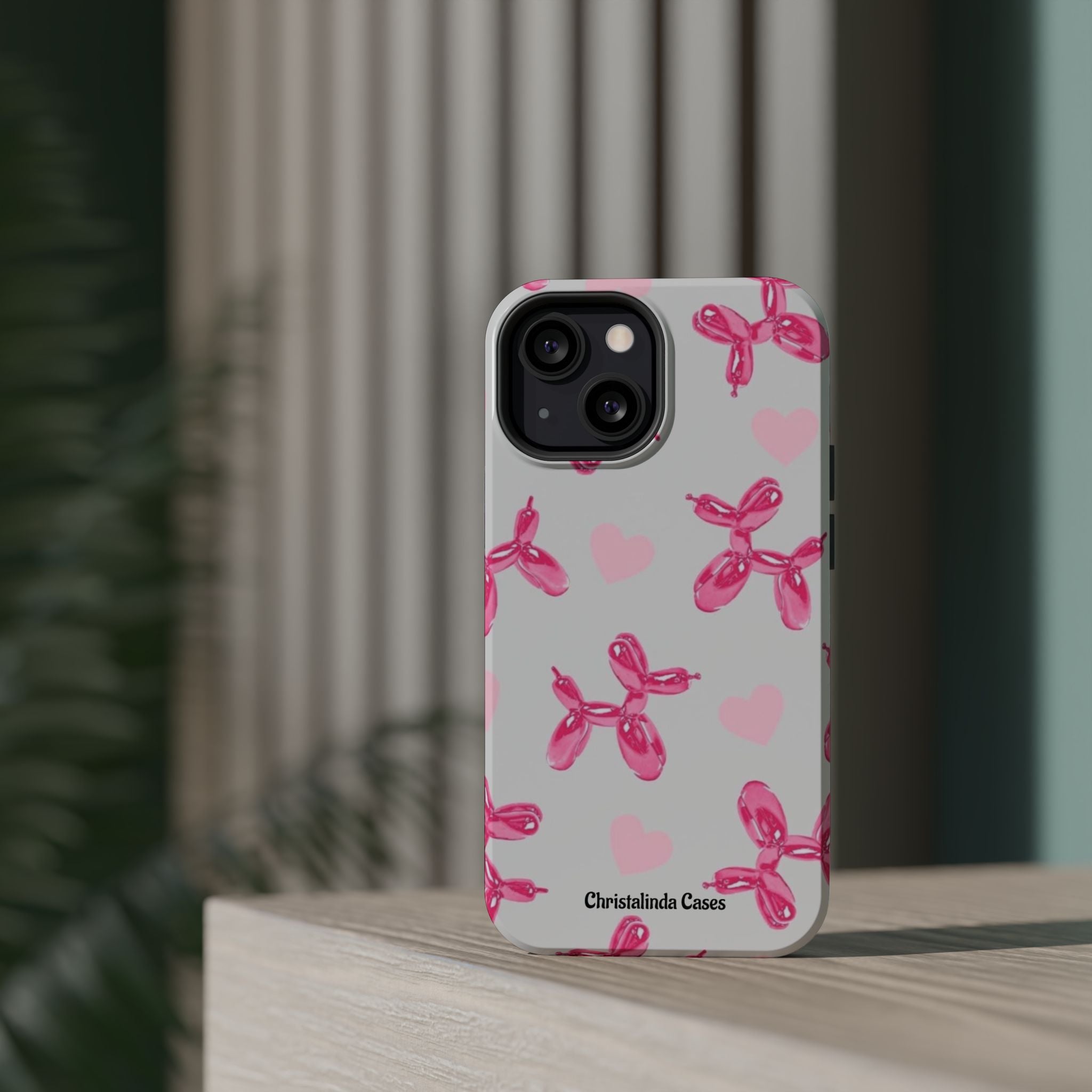 Balloon Charm Impact-Resistant MagSafe phone case