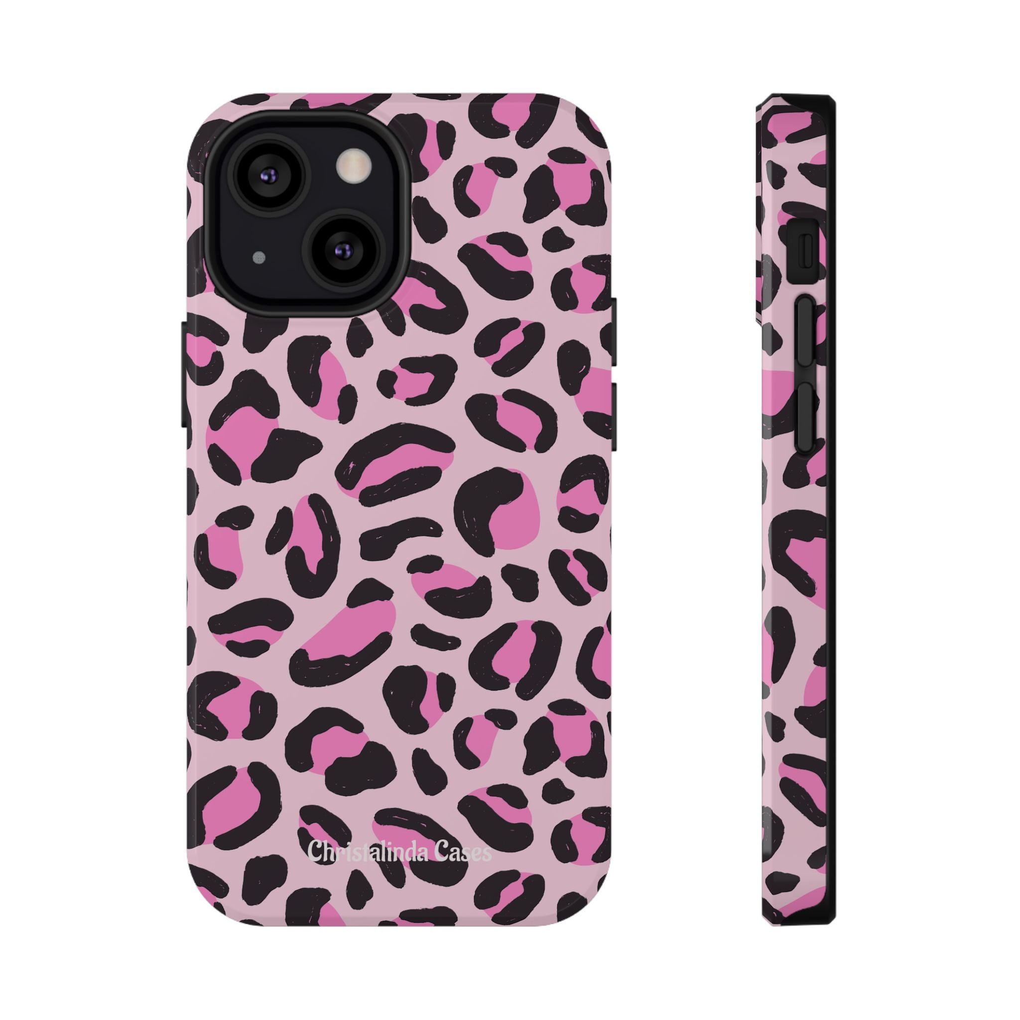 Pink Safari Impact-Resistant MagSafe Phone Case