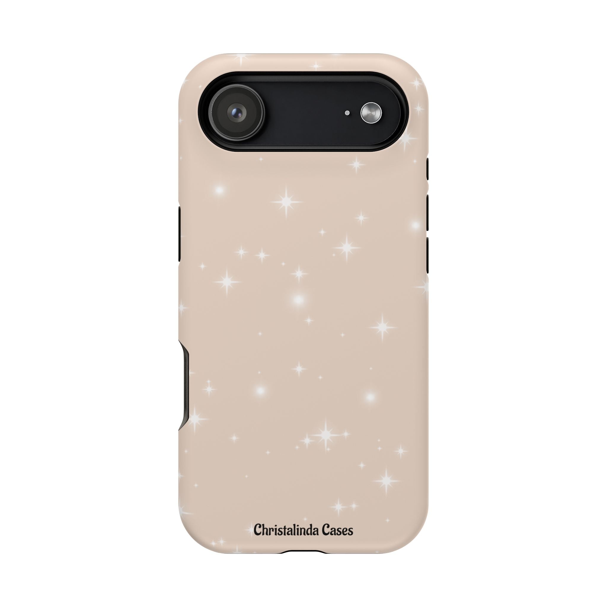 Sparkling Beige Impact-Resistant MagSafe Phone Case